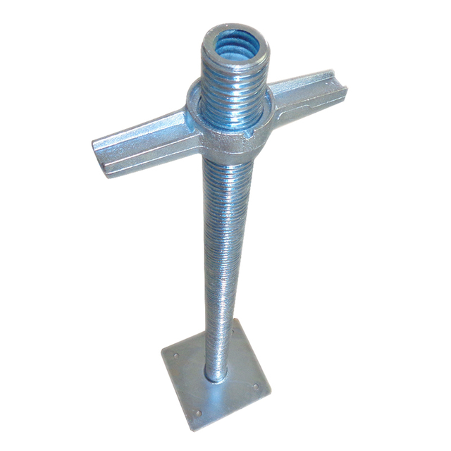Scaffolding Base Jack Hollow and Solid Jack Base