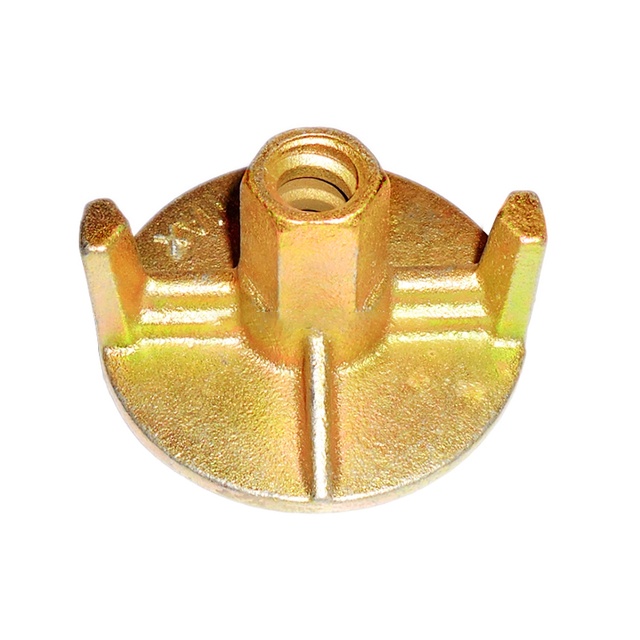 Steel Aluminium Plastic Construction Formwork Tie Nut For Doka Peri Formwork Tie Rod System